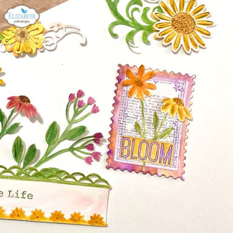 Elizabeth Crafts Designs - Bloom Stamp Set