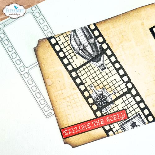 Elizabeth Craft Designs Remember Moments A6 Stamps Textures (CS364)