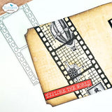 Elizabeth Craft Designs Remember Moments A6 Stamps Textures (CS364)