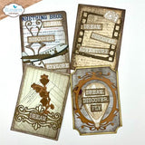 Elizabeth Craft Designs Remember Moments A6 Stamps Travel Phrases (CS365)