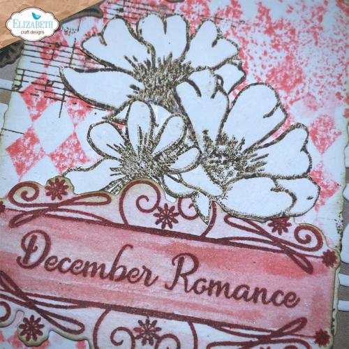 Elizabeth Craft Designs December Romance Stamp Sweater Time