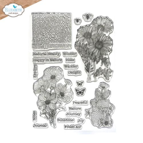 Elizabeth Craft Designs - Flowers & Nature Stamp Set