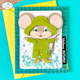 Elizabeth Craft Designs Stamps Mice Sentiments (CS387)