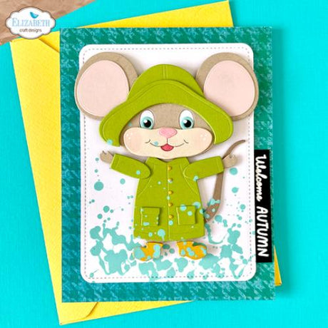 Elizabeth Craft Designs Stamps Mice Sentiments (CS387)