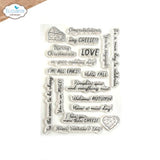 Elizabeth Craft Designs Stamps Mice Sentiments (CS387)