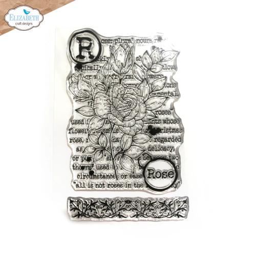 Elizabeth Craft Designs - Rose Stamp Set