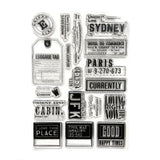 Elizabeth Craft Designs Once in a Lifetime Stamps Travels From The Past 3 (CS408)