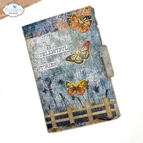 Elizabeth Craft Designs - Cracked fields Stamp Set