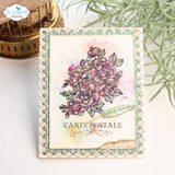 Elizabeth Craft Designs Romantic Revival Stamps Playing Card Collage (CS430)