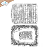 Elizabeth Craft Designs Romantic Revival Stamps Music & Ornate Frame (CS431)