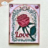 Elizabeth Craft Designs Romantic Revival Stamps Music & Ornate Frame (CS431)