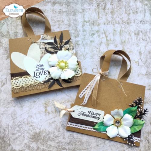 Elizabeth Craft Designs - Bohemian Rose Sentiments Stamp Set (CS432)