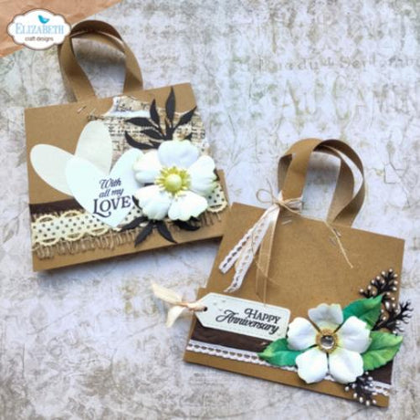 Elizabeth Craft Designs - Bohemian Rose Sentiments Stamp Set (CS432)