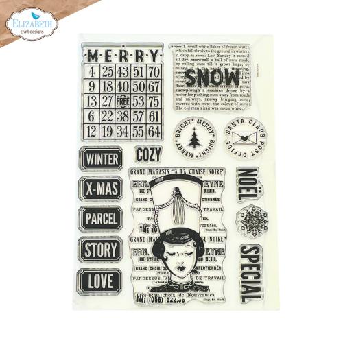 Elizabeth Craft Designs - Winter Story Stamp Set (CS436)