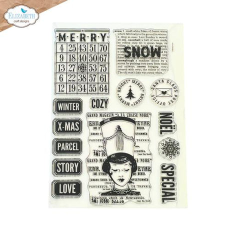 Elizabeth Craft Designs - Winter Story Stamp Set (CS436)