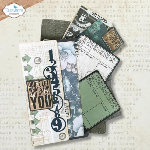 Elizabeth Craft Designs - Months Stamp Set (CS437)