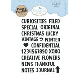 Elizabeth Craft Designs - Words Stamp Set (CS438)