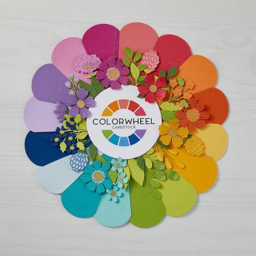 Spellbinders - The Full 48 ColorWheel Cardstock Pack 8.5" x 11" - 1 each - Postage as per Actual