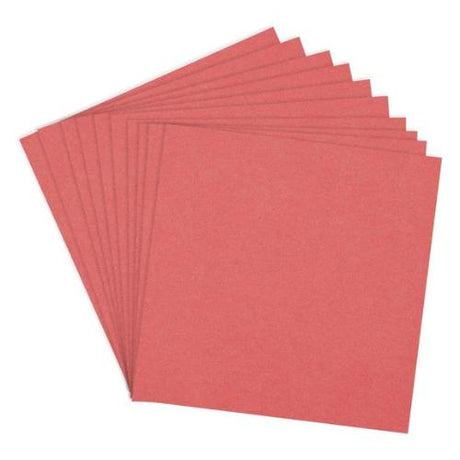 Spellbinders - Warm Assortment ColorWheel Cardstock 12" x 12" - 20 Sheets - Postage as per Actual