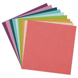 Spellbinders - Rainbow Hues Assortment ColorWheel Cardstock 12" x 12" - 20 Sheets - Postage as per Actual
