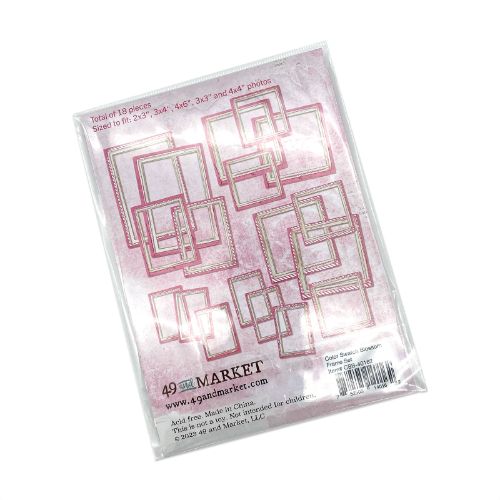 49 And Market Color Swatch: Blossom Frame Set