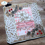 Elizabeth Craft Designs December Romance Stamp & Die December Romance