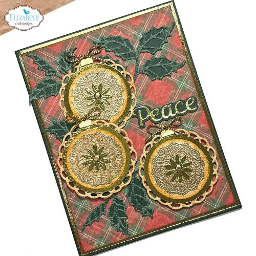 Elizabeth Craft Designs - Small Doilies & Tabs Stamp and Die Set