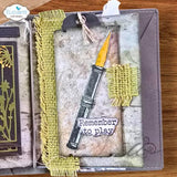 Elizabeth Craft Designs - Just Write Stamp and Die Set