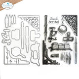 Elizabeth Craft Designs - Just Write Stamp and Die Set