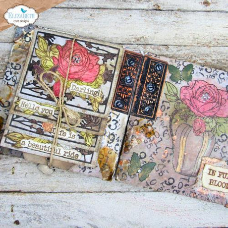 Elizabeth Craft Designs - Journal Phrases 4 Stamp and Die Set