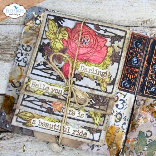 Elizabeth Craft Designs - Journal Phrases 4 Stamp and Die Set