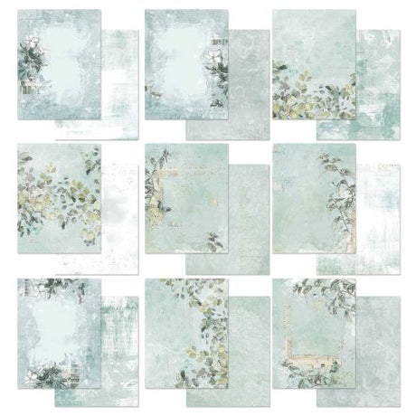 49 And Market Mini Collection Pack 6"X8" Color Swatch: Eucalyptus