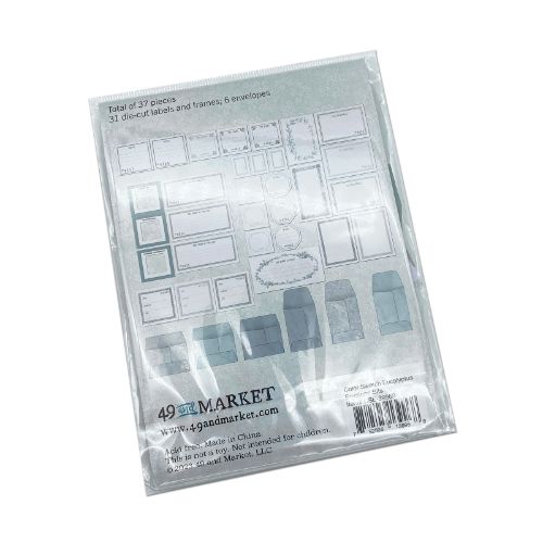 49 And Market Color Swatch: Eucalyptus Envelope Bits