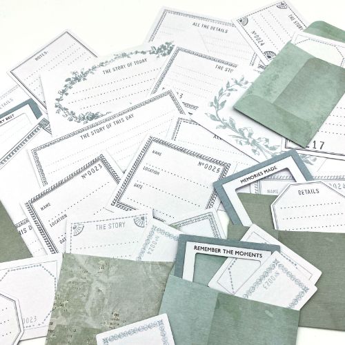 49 And Market Color Swatch: Eucalyptus Envelope Bits