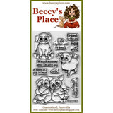 Beccy's Place - Doris and Daphne clear stamps