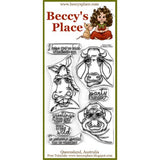 Beccy's Place - Funny Farm clear stamps