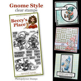 Beccy's Place - Gnome Style clear stamps