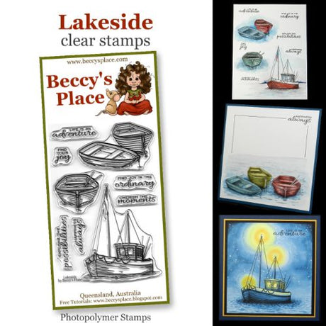 Beccy's Place - Lakeside clear stamps