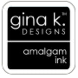 Gina K Designs Amalgam Ink Cube- Obsidian