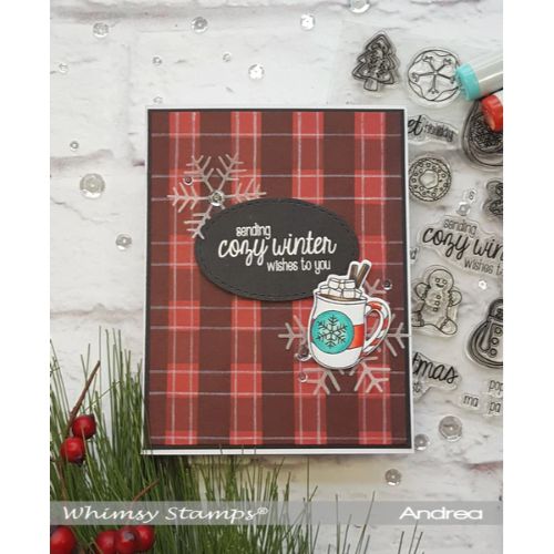 Whimsy Stamps - Get in Line Clear Stamps