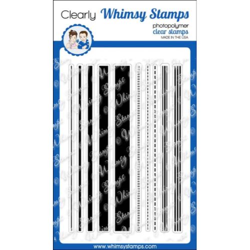 Whimsy Stamps - Get in Line Clear Stamps