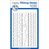 Whimsy Stamps - Stitches Clear Stamps