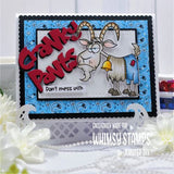 Whimsy Stamps - Cranky Pants Clear Stamps