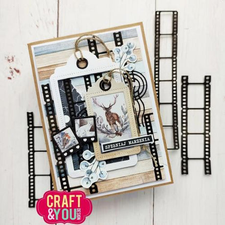 Craft & You Design Film Strip 3x10 cm Dies (CYD-CW265)