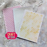 Craft & You Design Honeycomb A6 Stencil (CYD-SC008)