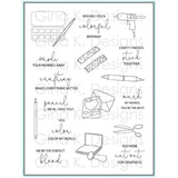 GKD Crafty Notes Stamp Set