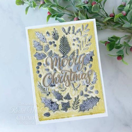 Creative Expressions Winter Foliage 5 in x 7 in 3D Embossing Folder
