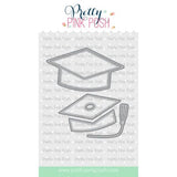 Pretty Pink Posh - Graduation Cap Shaker Dies