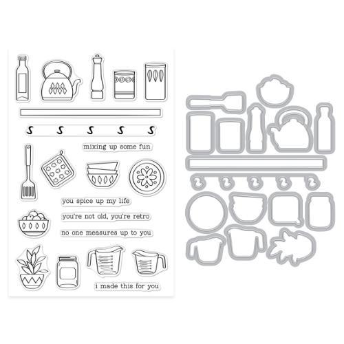 Hero Arts - On the Shelf Stamp & Cut