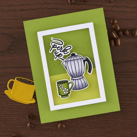 Hero Arts - Perk Up Stamp & Cut Set